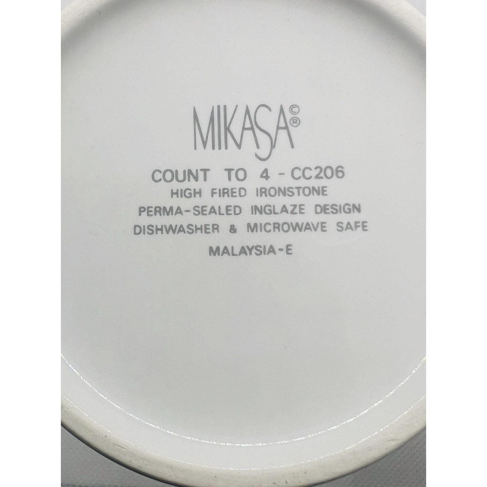 Mikasa Count To Four Birthday Mug 12 oz. Balloons Fourth Bday Child Youth Cup - Picture 5 of 5